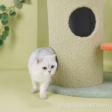 Createive Climbing Cat Scratching Post Cat Climbing Toy